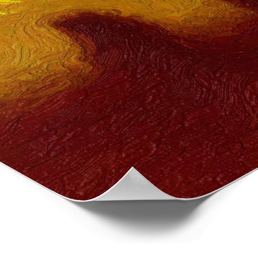 Poster Triangle noir (Coin)