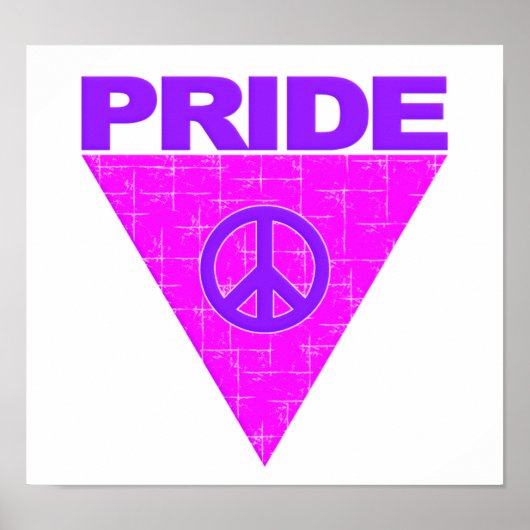 Poster Triangle Pride (Devant)