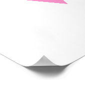 POSTER TRIANGLE ROSE (Coin)