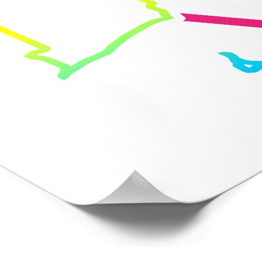 Poster triangle rose rhode island (Coin)