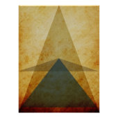 Poster Triangles (Devant)