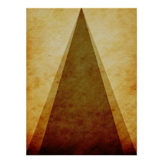 Poster Triangles (Devant)