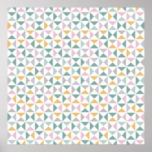 Poster Triangles géométriques
