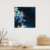 Poster Triangulo astracto_poster (Cuisine)