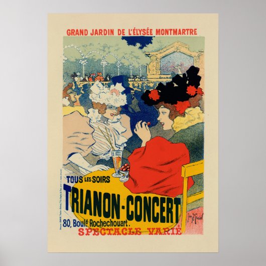 Poster Trianon-Concert | Georges Meunier (Devant)