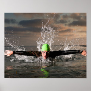 Poster Triathlète 2