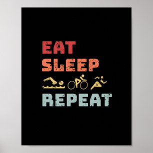 Poster Triathlon