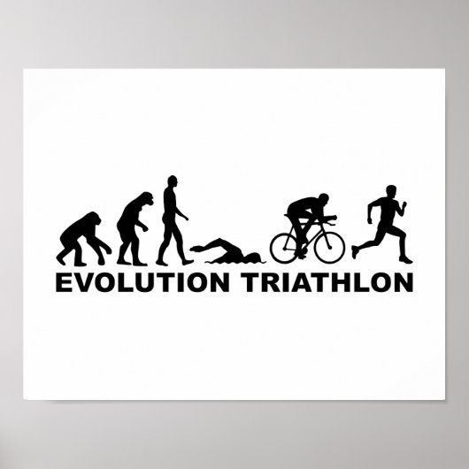 Poster Triathlon de l'évolution (Devant)