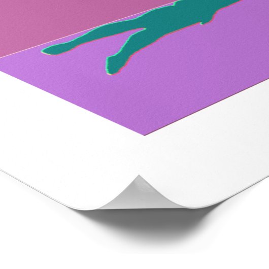 Poster Triathlon Triptyque (Coin)