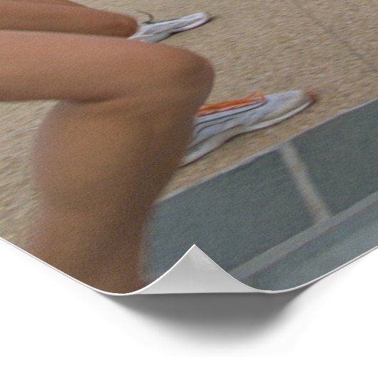 Poster Triathloners Courir 4 (Coin)