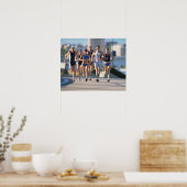 Poster Triathloners Courir 5 (Cuisine)