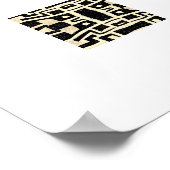 POSTER TRIBAL AFRICAIN (Coin)