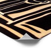 POSTER TRIBAL AFRICAIN (Coin)