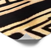 POSTER TRIBAL AFRICAIN (Coin)