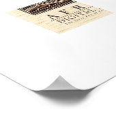 POSTER TRIBAL AFRICAIN (Coin)