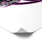 Poster Tribal de la fibrose kystique (Coin)