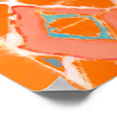 Poster Tribal Orange II (Coin)