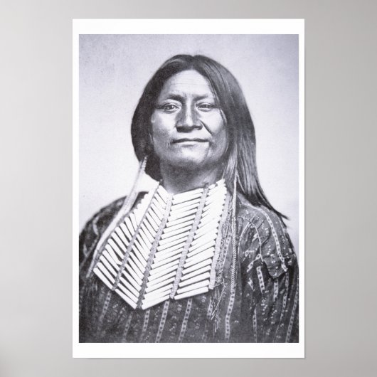 Poster Tribesman Comanche, 1872 (photo b/w) (Devant)