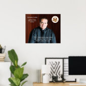 Poster Tribunal suprême Antonin Scalia (Bureau à domicile)