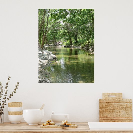 Poster Tributaire de Spring Creek (Cuisine)