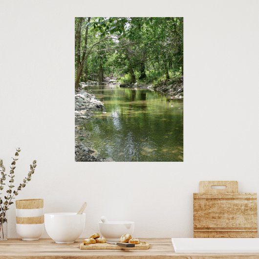 Poster Tributaire lonesome (Cuisine)