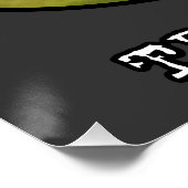 Poster Tricératops (Coin)