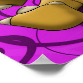 Poster Tricératops de Dinosaure (Coin)