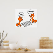 Poster Trick d'illusion optique (Cuisine)