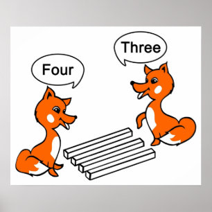 Poster Trick d'illusion optique