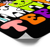 Poster Trick Or Teeth Funny Dental Halloween Costumes Tre (Coin)