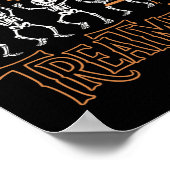 Poster Trick Ou Traitement Pt Thérapeutique Physique Thér (Coin)