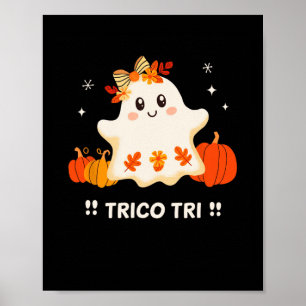 Poster Trico Tri mignon Halloween Éffrayant Mexique Fantô