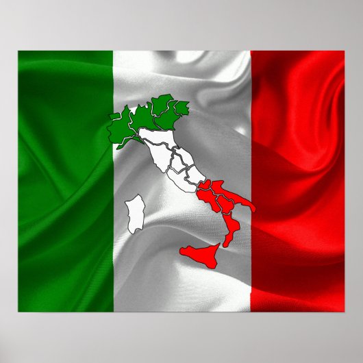 Poster Tricolore italien (Devant)