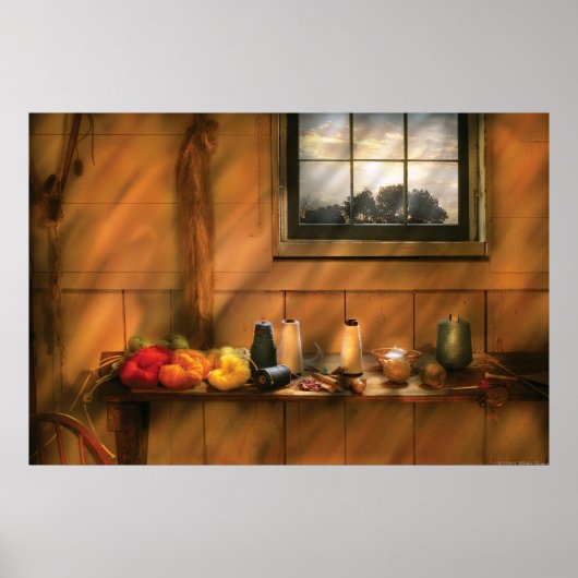 Poster Tricot - Fil (Devant)