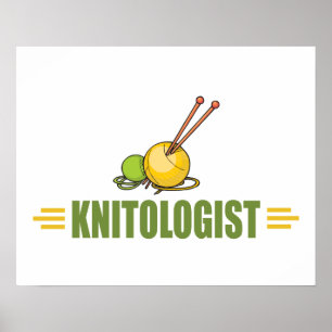 Poster Tricot humoristique