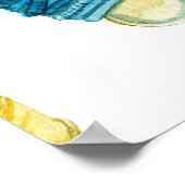 Poster Tricot motif sans faille (Coin)