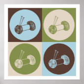 Poster Tricot Pop Art (Devant)