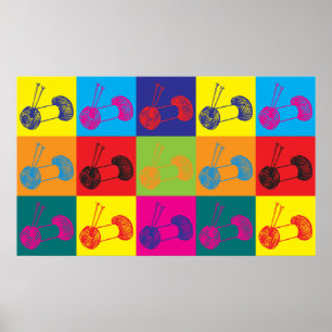 Poster Tricot Pop Art