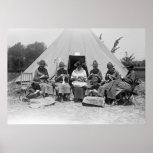 Poster Tricot pour la cause : 1916