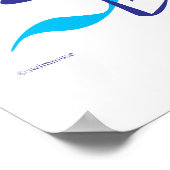 Poster Tricoter Abstrait 1 (Coin)