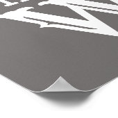 Poster Tricoter ou traiter, Accueil Halloween (Coin)