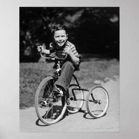 Poster Tricycle pour enfants (Devant)