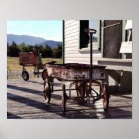 Tricycle vintage pour dragon et tracteur