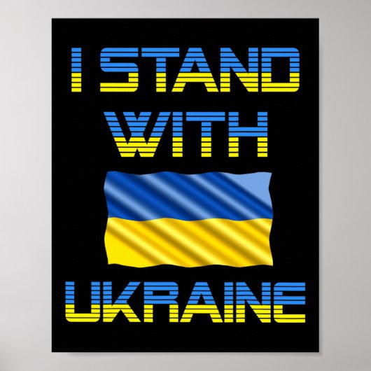 Poster Trident Ukraine Drapeau ukrainien Drapeau ukrainie (Devant)