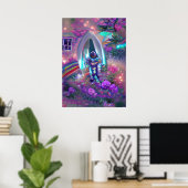 Poster Trier Balls Art - Astronaut (Bureau à domicile)