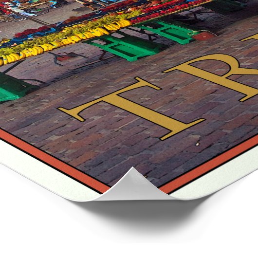 Poster Trier - Hauptmarkt (Coin)