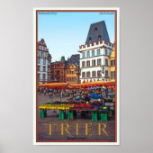 Poster Trier - Hauptmarkt (Devant)