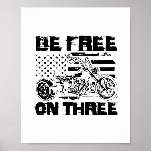 Poster Trike Sayings | Triker Trikes Motorcycle Cadeaux (Devant)