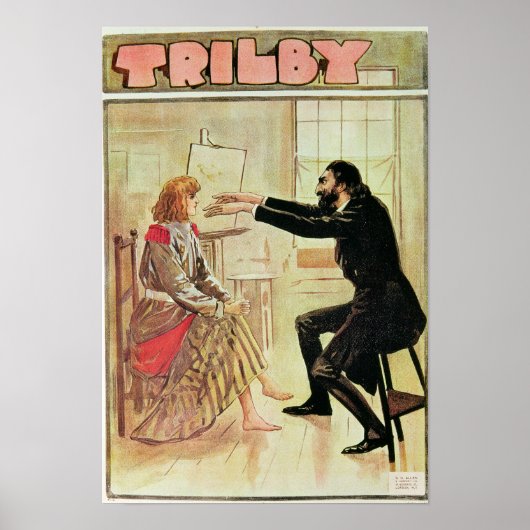 Poster Trilby hypnotisé par Svengali (Devant)