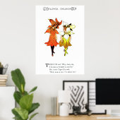 Poster Trillium et Tiger-Lily (Bureau à domicile)